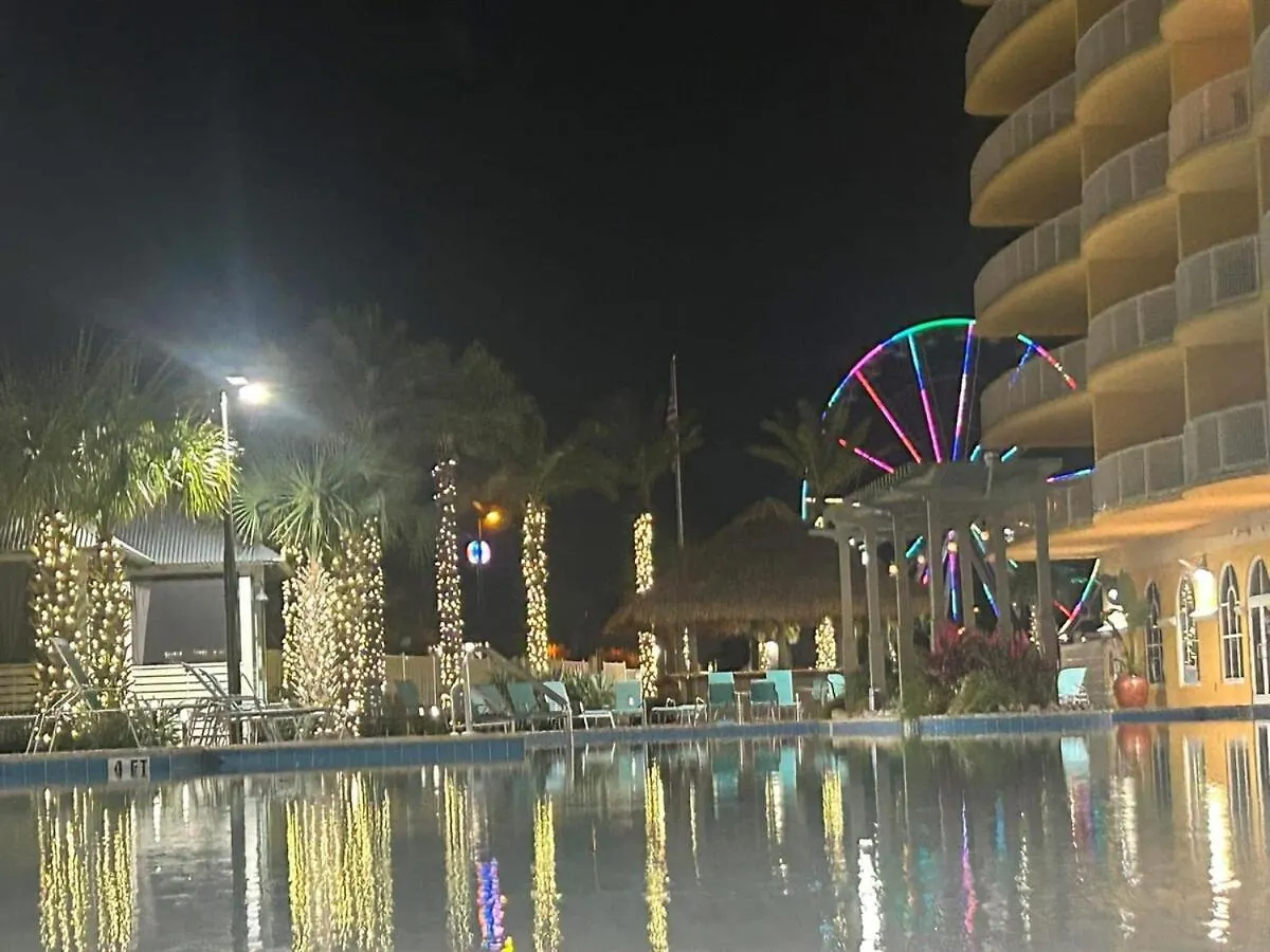 Turtle Cove Calypso 3-508, Beach View, Hot Tub, Heated Pool Panama City Beach Apartment