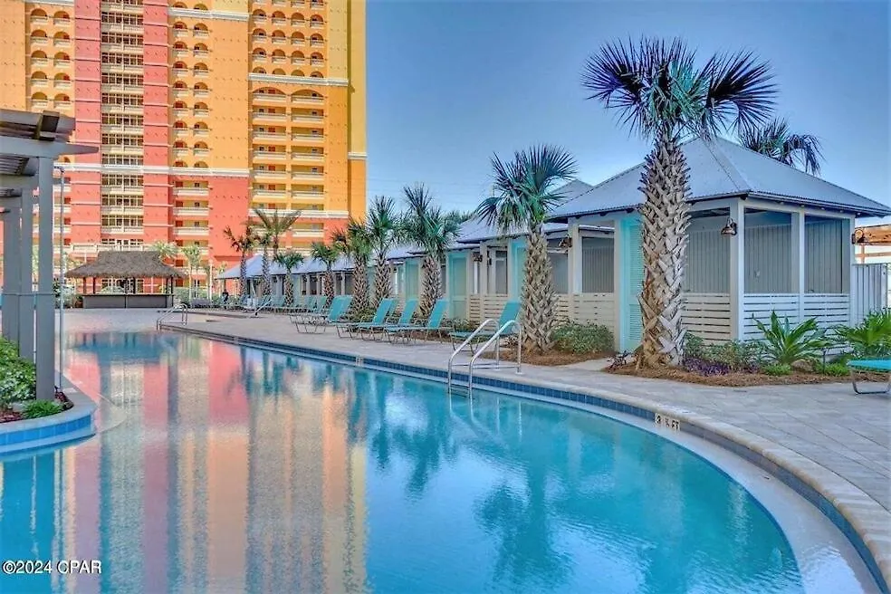 Turtle Cove Calypso 3-508, Beach View, Hot Tub, Heated Pool Panama City Beach