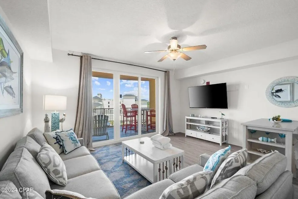 Turtle Cove Calypso 3-508, Beach View, Hot Tub, Heated Pool Panama City Beach Apartment
