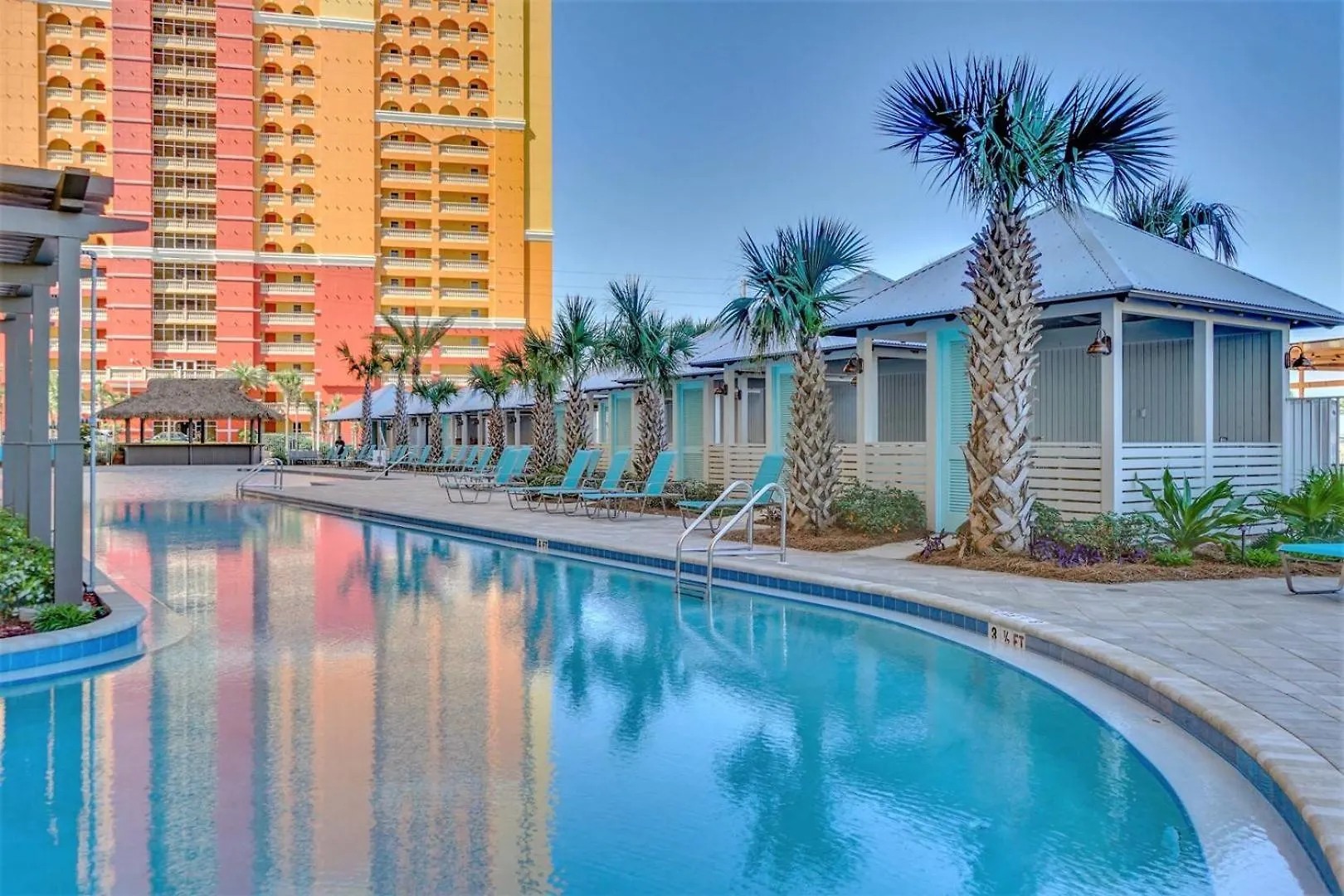 Apartment Turtle Cove Calypso 3-508, Beach View, Hot Tub, Heated Pool Panama City Beach