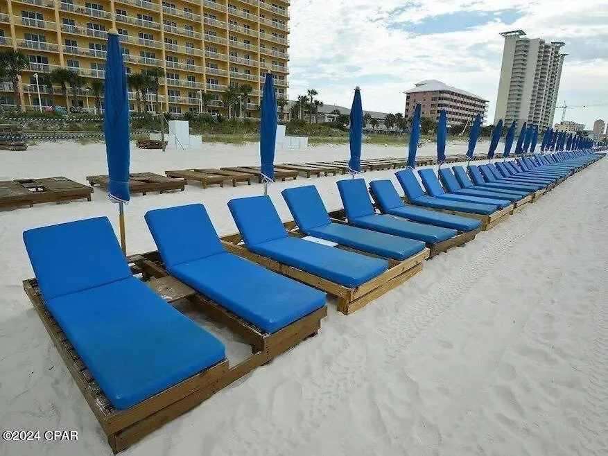 Apartment Turtle Cove Calypso 3-508, Beach View, Hot Tub, Heated Pool Panama City Beach